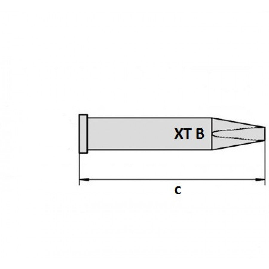 XTB - Chisel tip - 2.4 mm XTB - Chisel tip - 2.4 mm